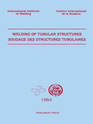 cover image of Welding of Tubular Structures